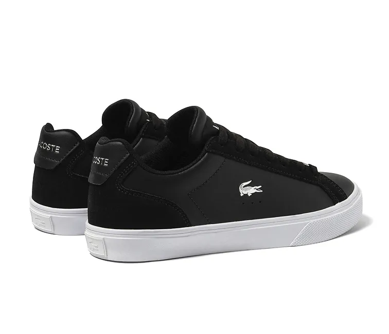 Women's Lacoste Lerond Pro 123 (Black/Silver) Push Harder Moisture Wicking Sockliner