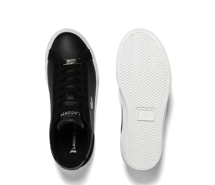 Women's Lacoste Lerond Pro 123 (Black/Silver) Trail Look