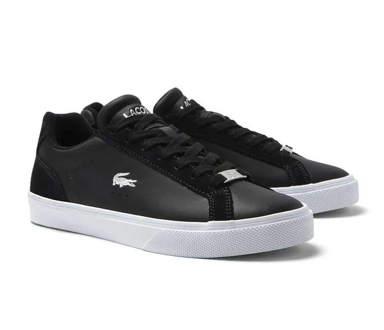 Women's Lacoste Lerond Pro 123 (Black/Silver) Built For Motion