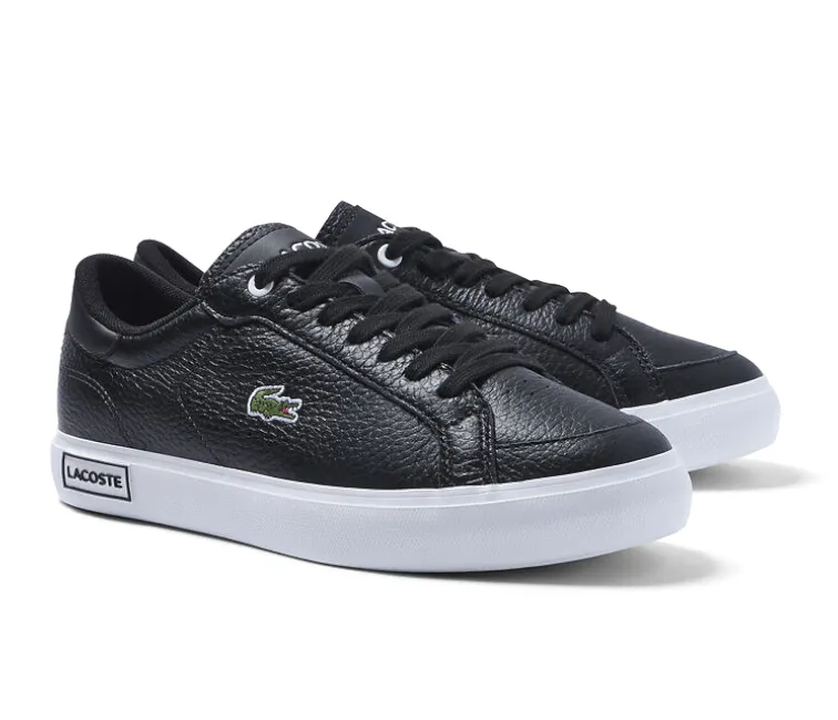 Women's Lacoste Powercourt 222 6 SFA (Black/White) Free Motion Padded Edge