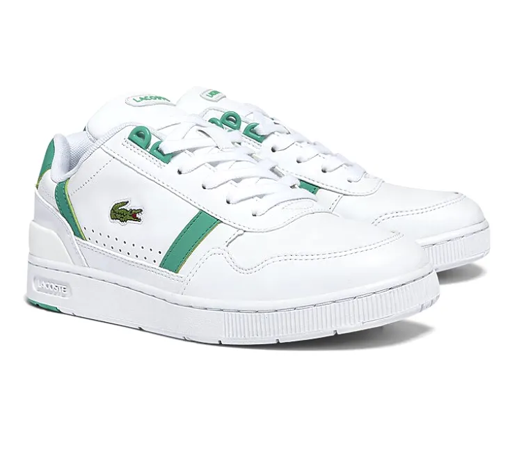 Women's Lacoste T-Clip 0722 (White/Green) Ventilation