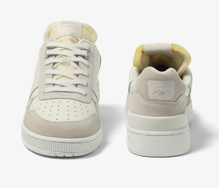 Women's Lacoste T-Clip 123 1 (White/Off White) City Hustle
