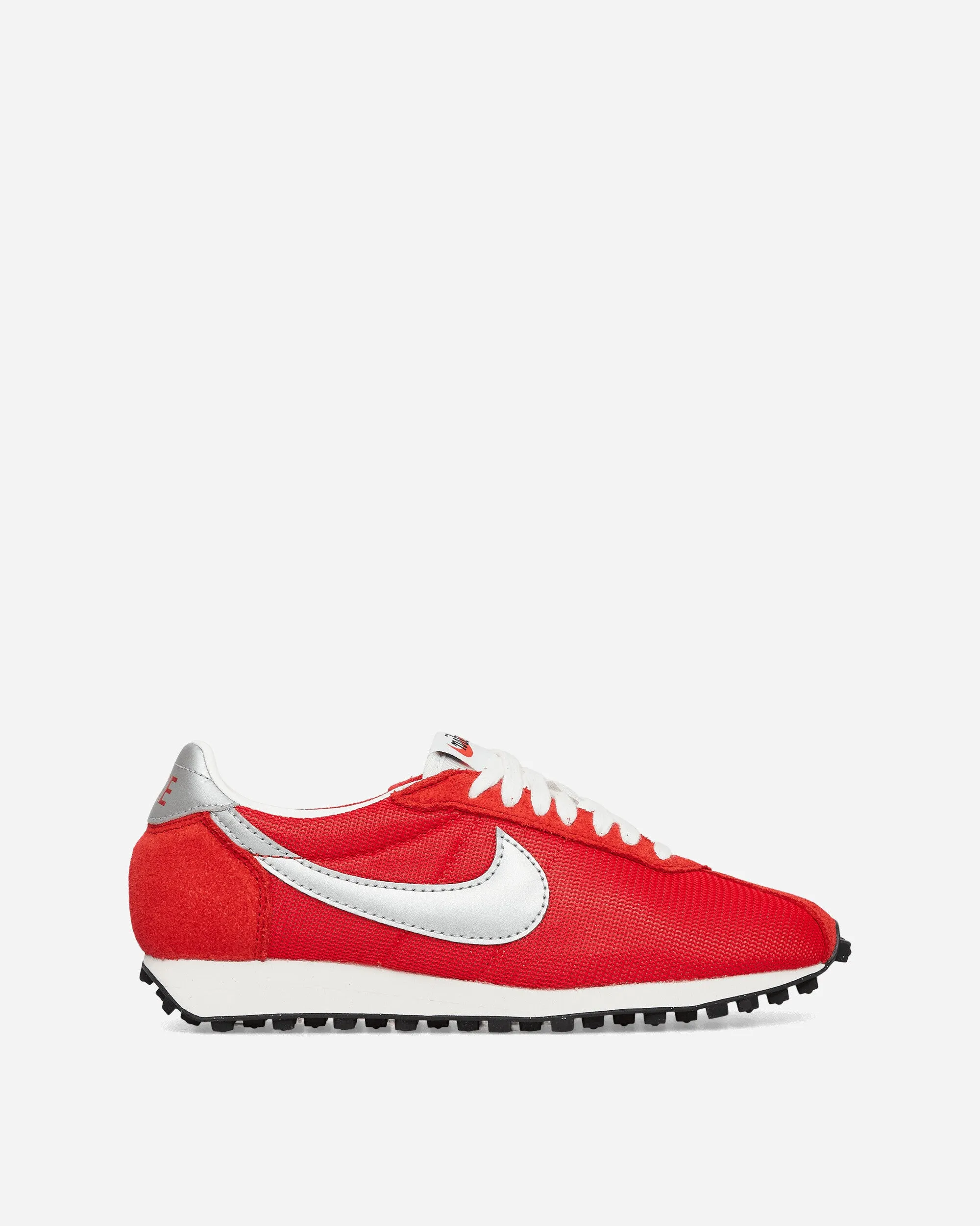 Airflow Channel Design Compression Knit Women's LD-1000 Sneakers University Red / Metallic Silver