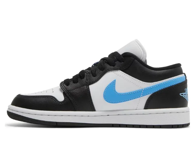 Women's Nike Air Jordan 1 Low (Black/University Blue) Weekend Ready