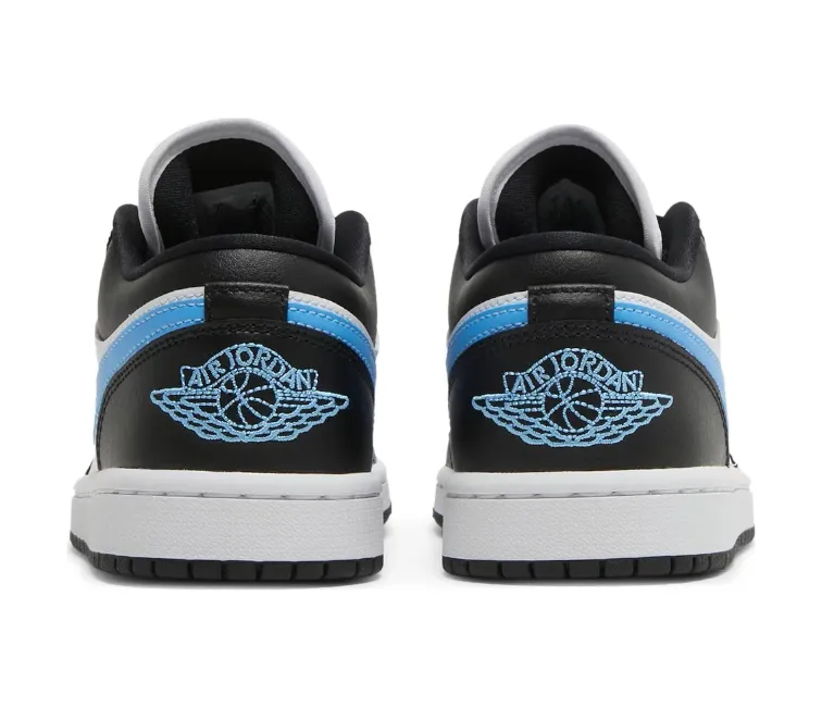 High Traction Design Women's Nike Air Jordan 1 Low (Black/University Blue)