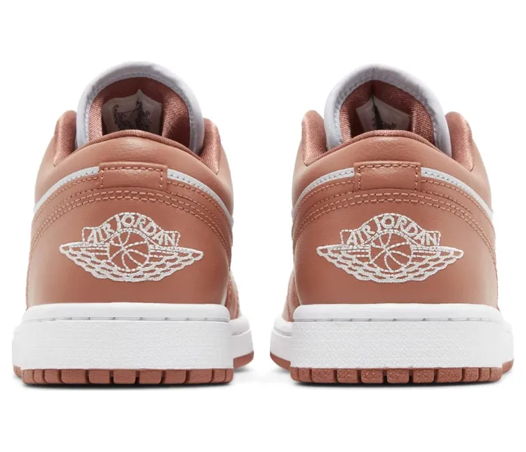 Breathable Perforated Panels Women's Nike Air Jordan 1 Low (Sky J Orange)