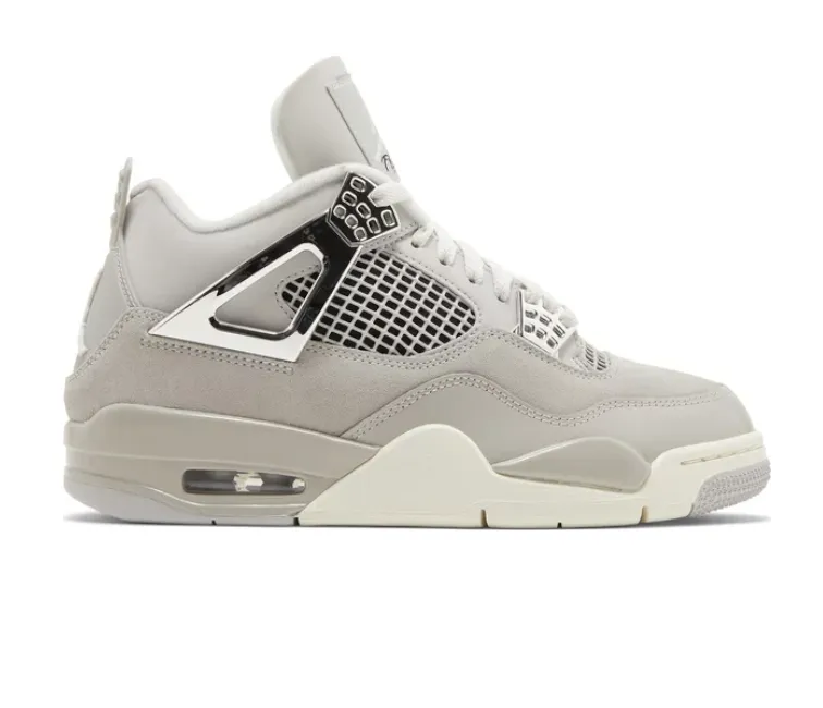 Crisp Detail Simple Match Womens Nike Air Jordan 4 Retro (Frozen Moments)