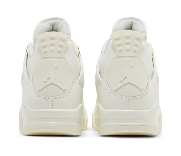 Easy Movement Women's Nike Air Jordan 4 Retro (Metallic Gold)