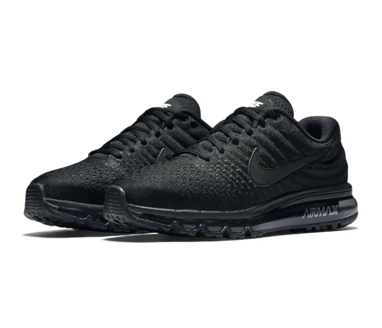 Molded Heel Counter Women??s Nike Air Max 2017 (Triple Black)