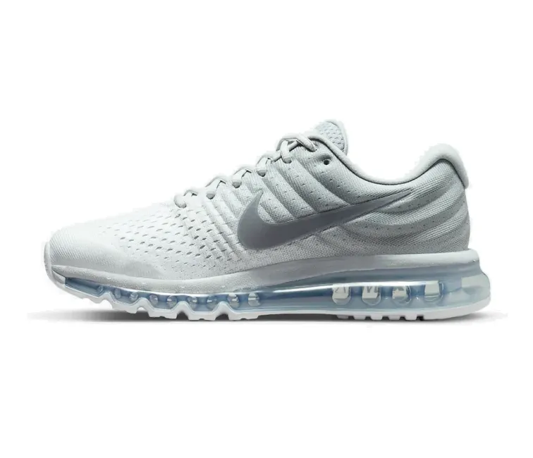 Women's Nike Air Max 2017 (Wolf Grey/ Pure Platinum) Thermoplastic Heel Cup