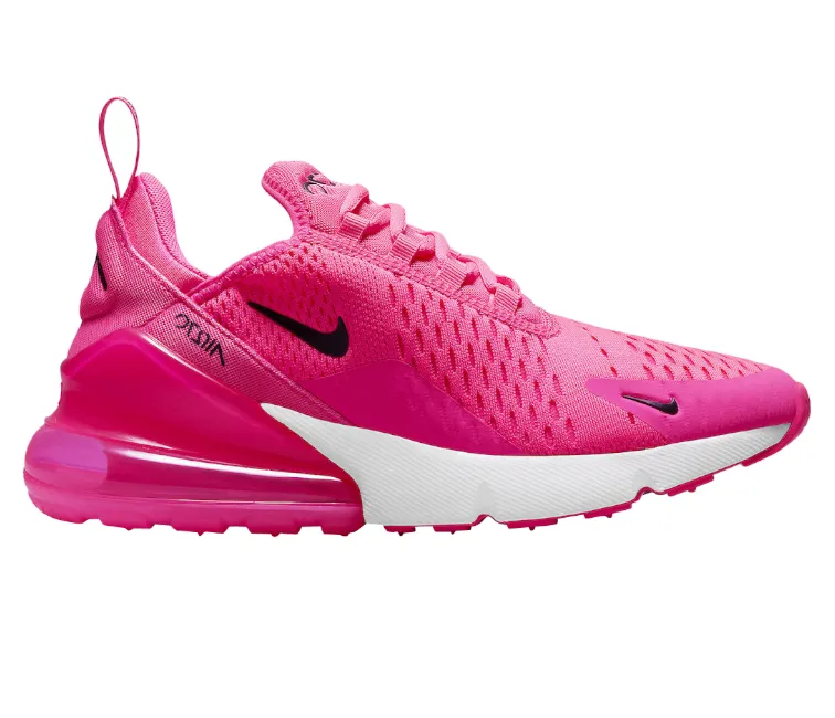 Women's Nike Air Max 270 (Hyper Pink) Motion Freedom Abrasion Proof Toe Guard