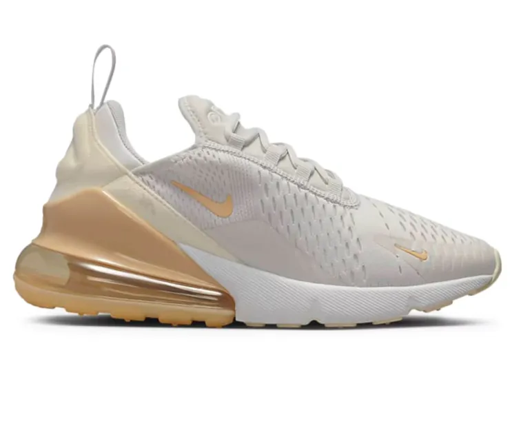 Women's Nike Air Max 270 (Light Bone/Creme) Zip Up