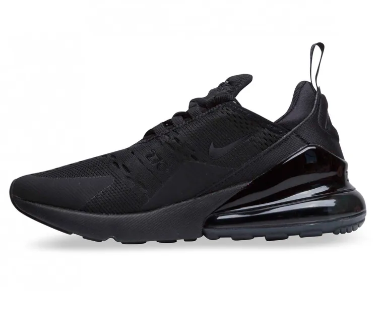 Adaptive Motion Sneaker Functionality Women's Nike Air Max 270 (Triple Black)