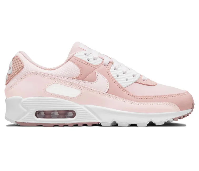 Women's Nike Air Max 90 (Barely Rose) Ankle Strap Orthotic Friendly Design