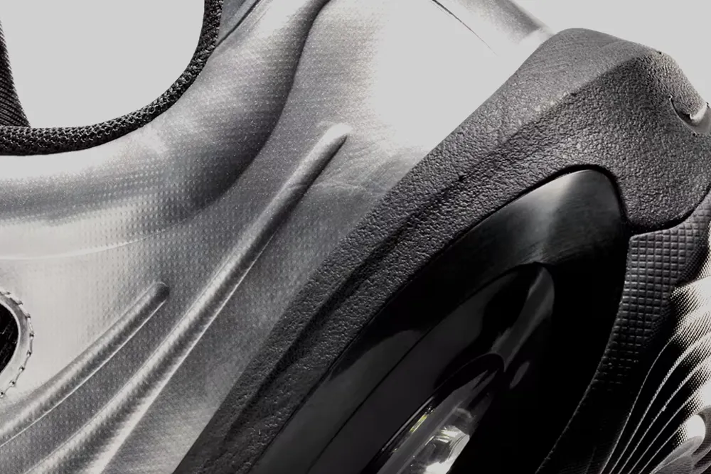 Women's Nike Air Max Muse 'Black and Metallic Silver' budget - friendly multi - purpose shoes running shoes for beginners