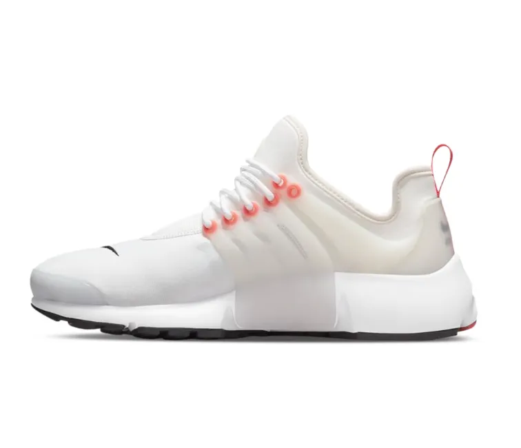 Women's Nike Air Presto (White/Sunrise) Speed-Friendly