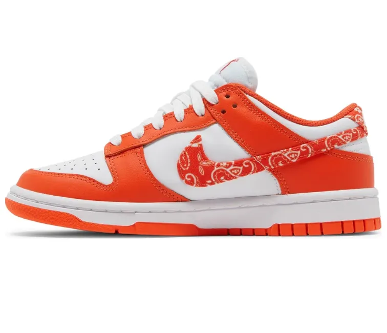 Running Track Women's Nike Dunk Low (Orange Paisley)
