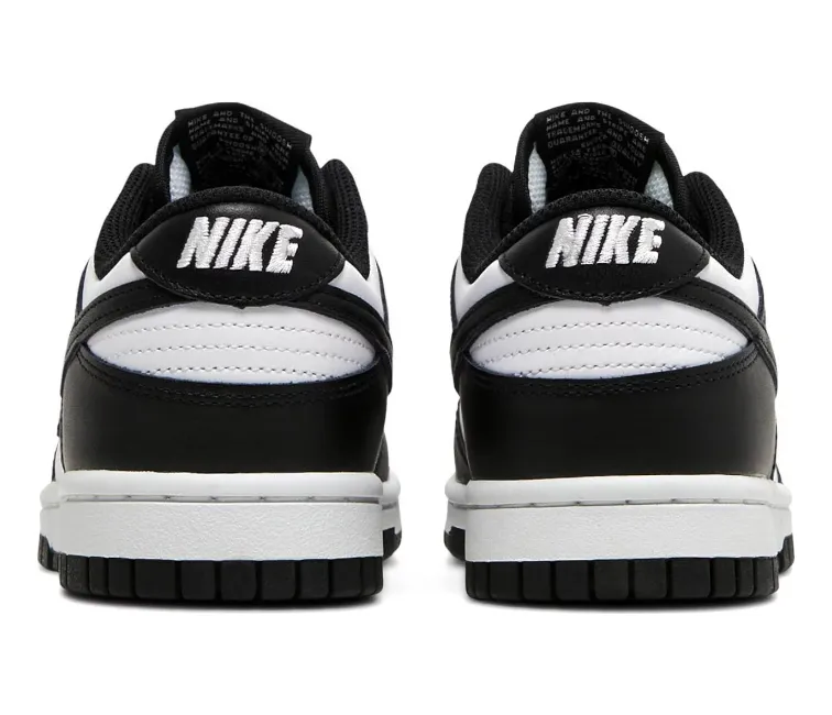 Women's Nike Dunk Low (Panda) Unlined Comfort Glam support