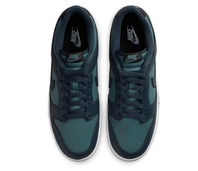 Casual cushioning Contoured Foot Arch Women's Nike Dunk Low Retro (Armory Navy)