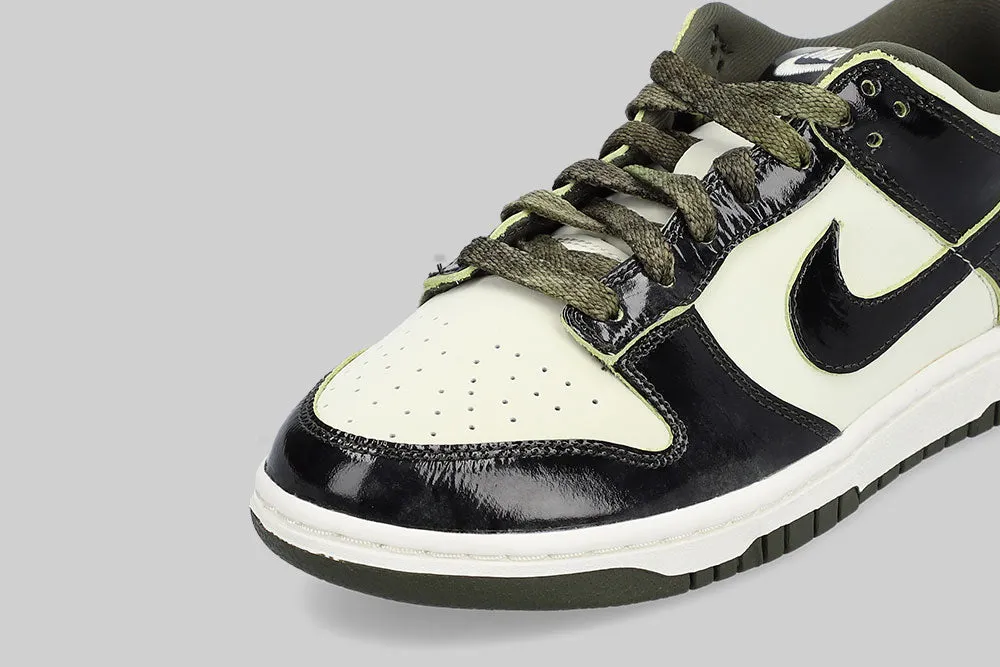 No Stitch Women's Nike Dunk Low SE Panda 'Lemon Twist'