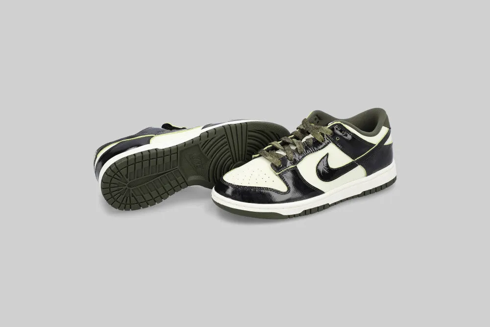 Women's Nike Dunk Low SE Panda 'Lemon Twist' Warm Liner Indoor Step
