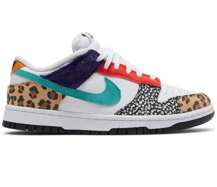 Durable piece Fashion Casual Women's Nike Dunk Low SE (Safari)