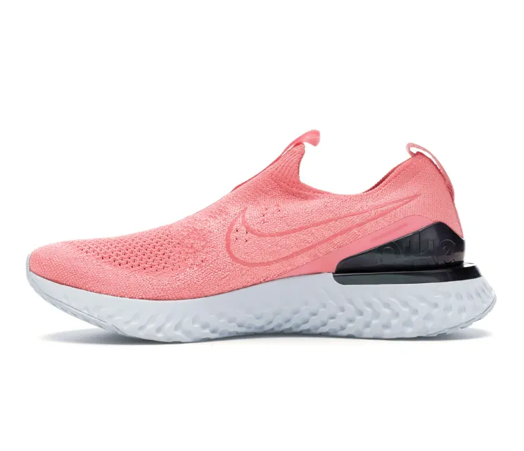 Women's Nike Epic Phantom React V1 (Bright Melon) Lockdown Heel Maximum Support