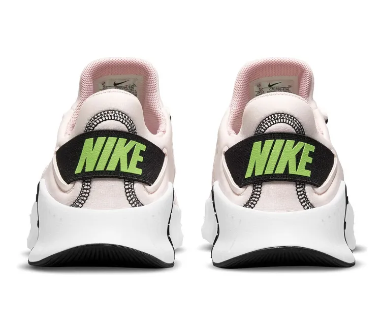 Women's Nike Free Metcon 4 (Light Soft Pink/Green) Soft Grip