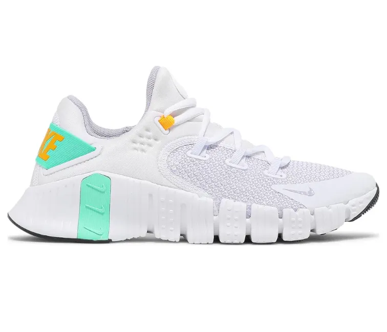 Women's Nike Free Metcon 4 (White/Infinite Lilac) Ventilated Sides