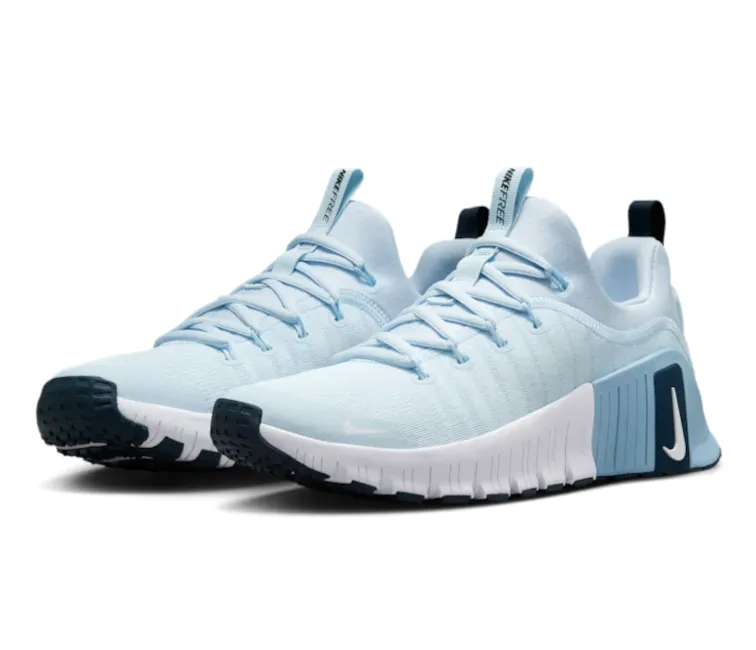 Thermoplastic Heel Cup Molded Midsole Tech Women??s Nike Free Metcon 6 (Blue Tint)