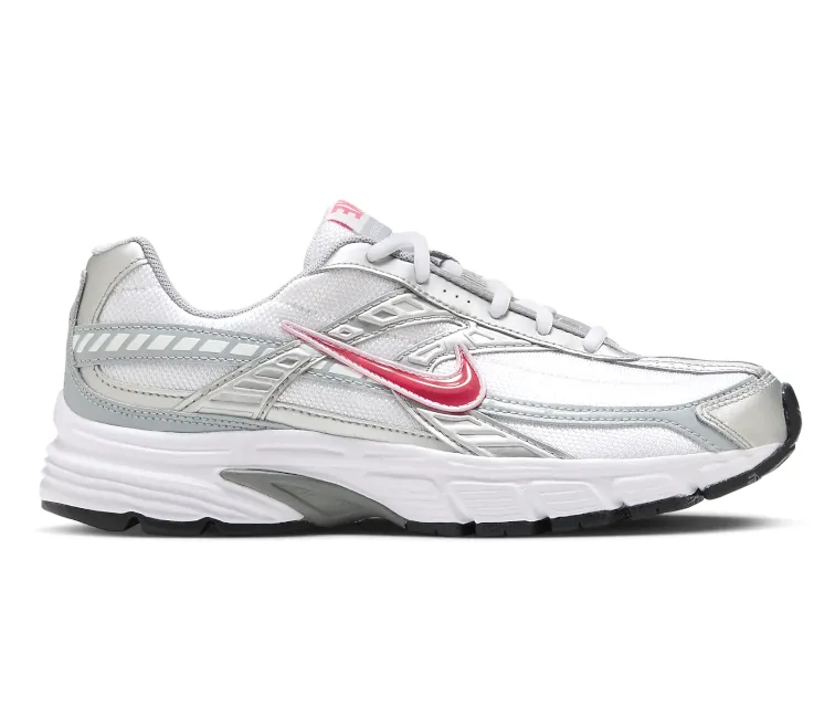 High Rebound Formula Lightweight Cushioned Sole Women??s Nike Initiator (White/Cherry Silver)