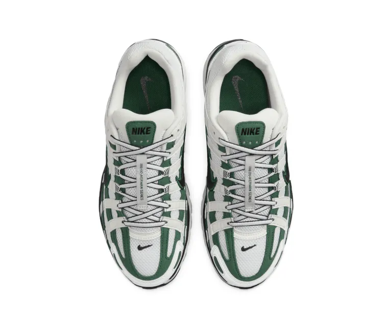 Women's Nike P-6000 (Summit White/Green) Cushioned Support