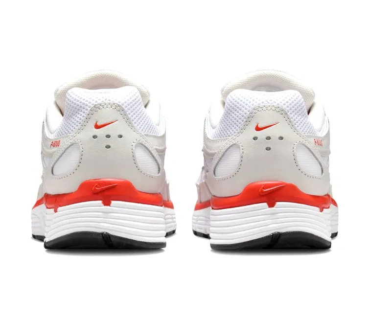 Iconic Ease Endurance Style. Women??s Nike P-6000 (White/Picante Red)