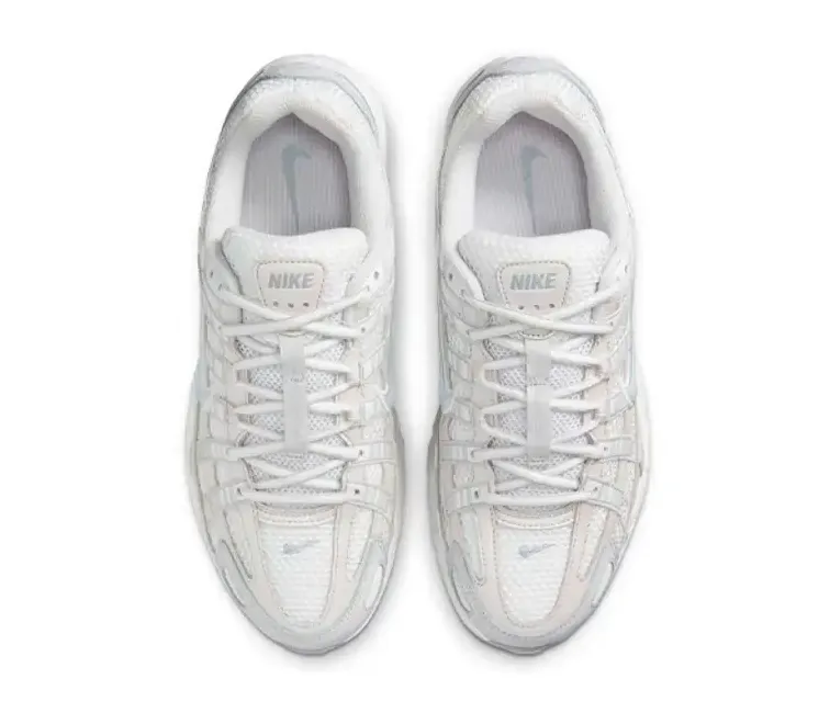 Textured Upper Casual Appeal Women??s Nike P-6000 (White/Wolf Grey)