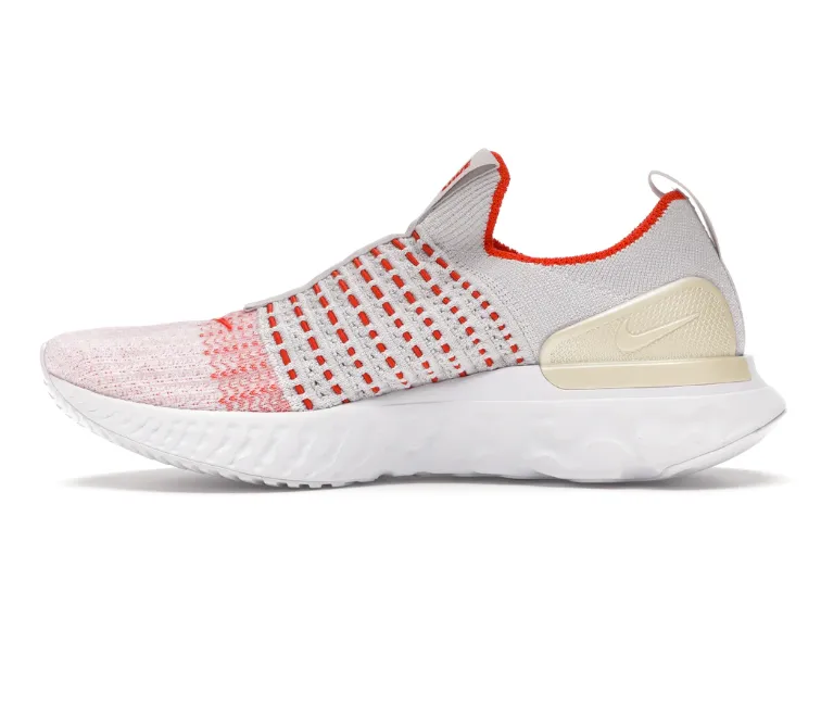 Women's Nike Phantom React FK 2 (Vast Grey/Orange) Hyper Elastic Platform