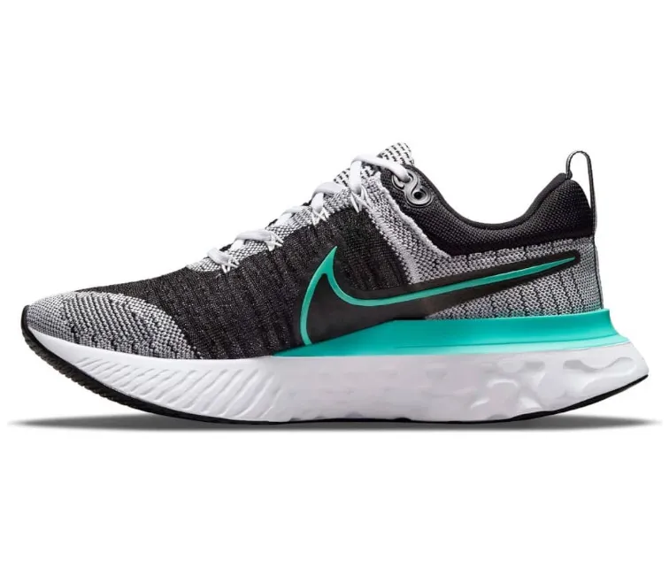 Hyper Breathable Upper Women's Nike React Infinity Run FK 2 (Aurora Green-Black)