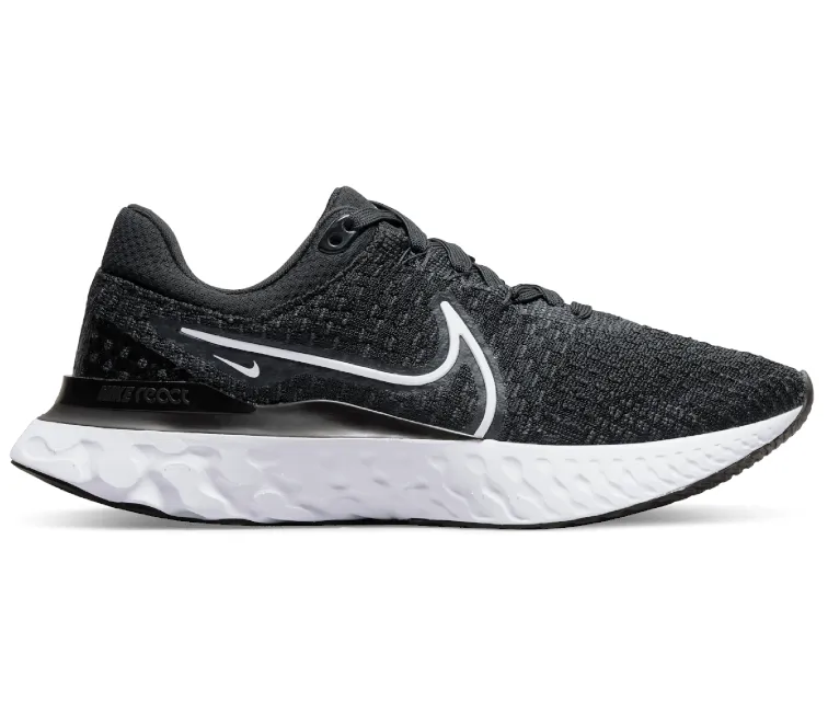 Hybrid Sole Women's Nike React Infinity Run FK 3 (Black/White)