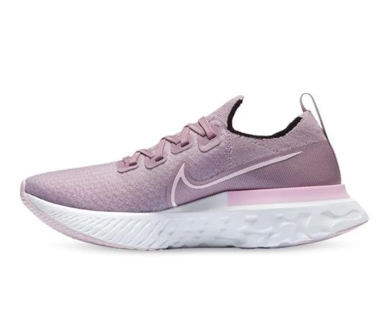 Women's Nike React Infinity Run FK (Plum Fog) Nonslip Outsole Simple Aesthetic