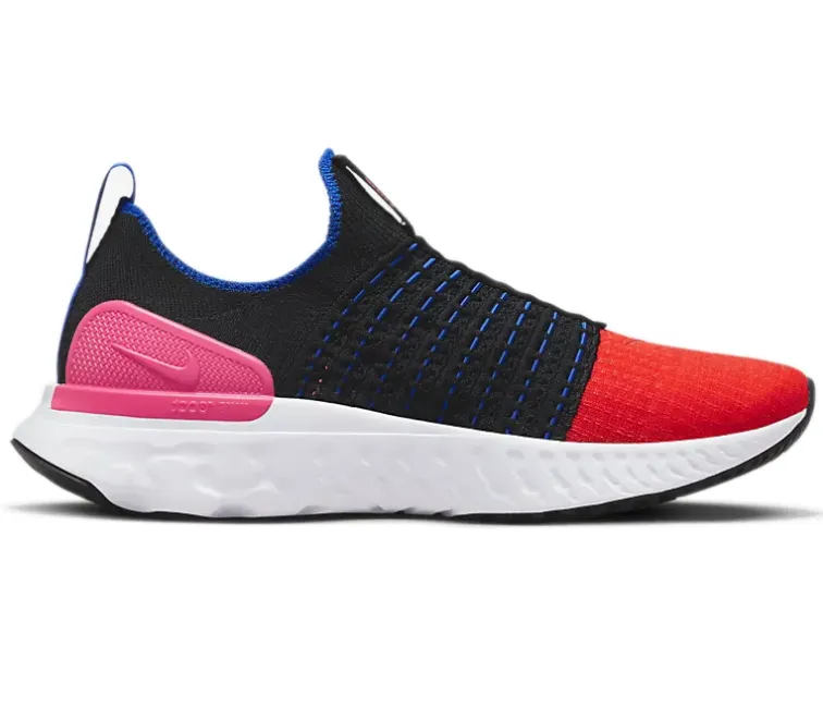 Padded collar Run Control Women's Nike React Phantom FK2 (Hyper Pink/Crimson)