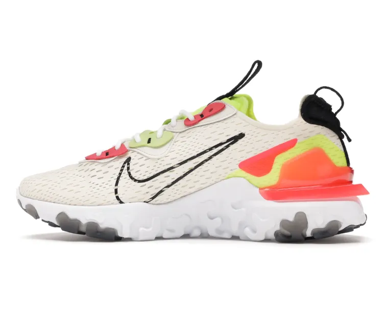 Women's Nike React Vision Dimsix (Orange Volt) Timeless lining