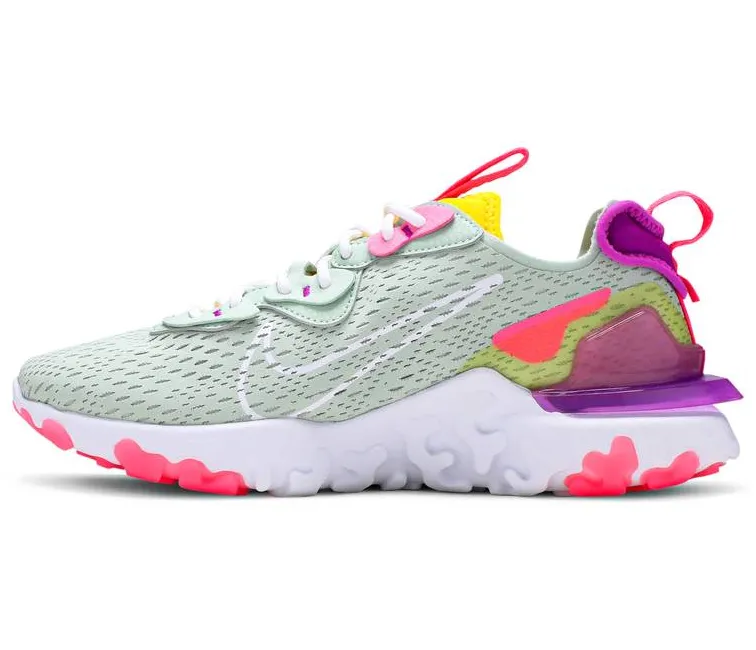 Easy Slip-On Women's Nike React Vision DIMSIX  (Pistachio)
