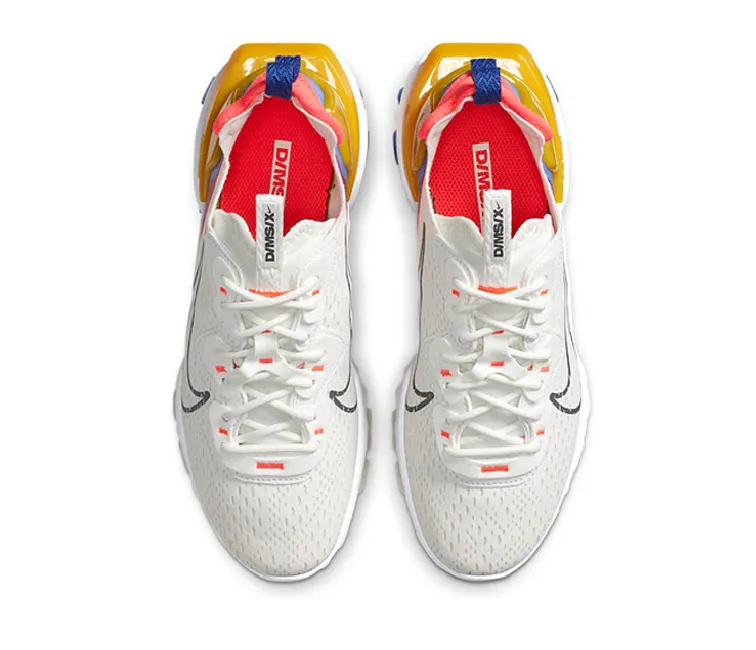 Ankle Support Street Power Women's Nike React Vision Dimsix  (White/Iron Grey)