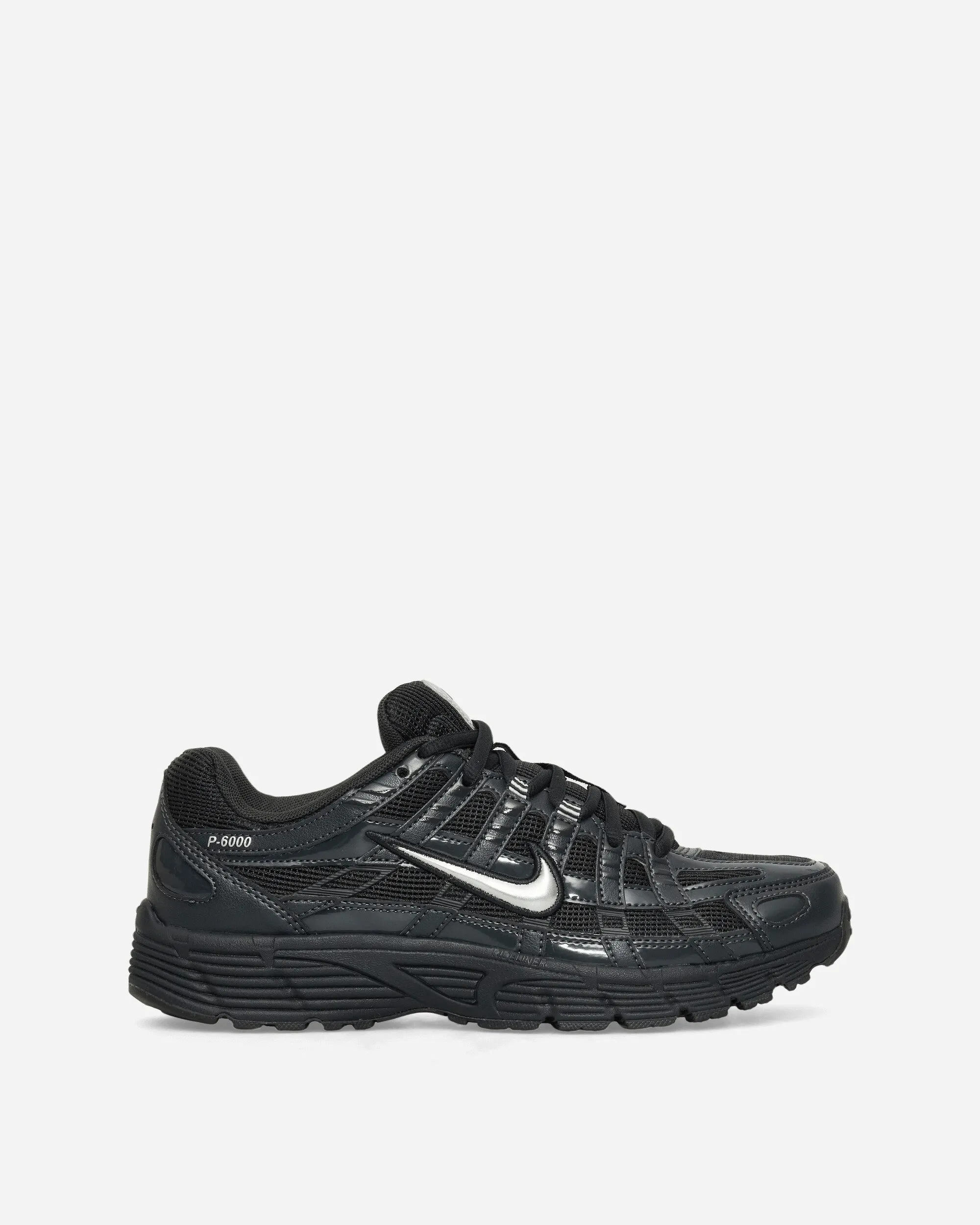 Smooth Movement Women's P-6000 Sneakers Off-Noir / Metallic Silver