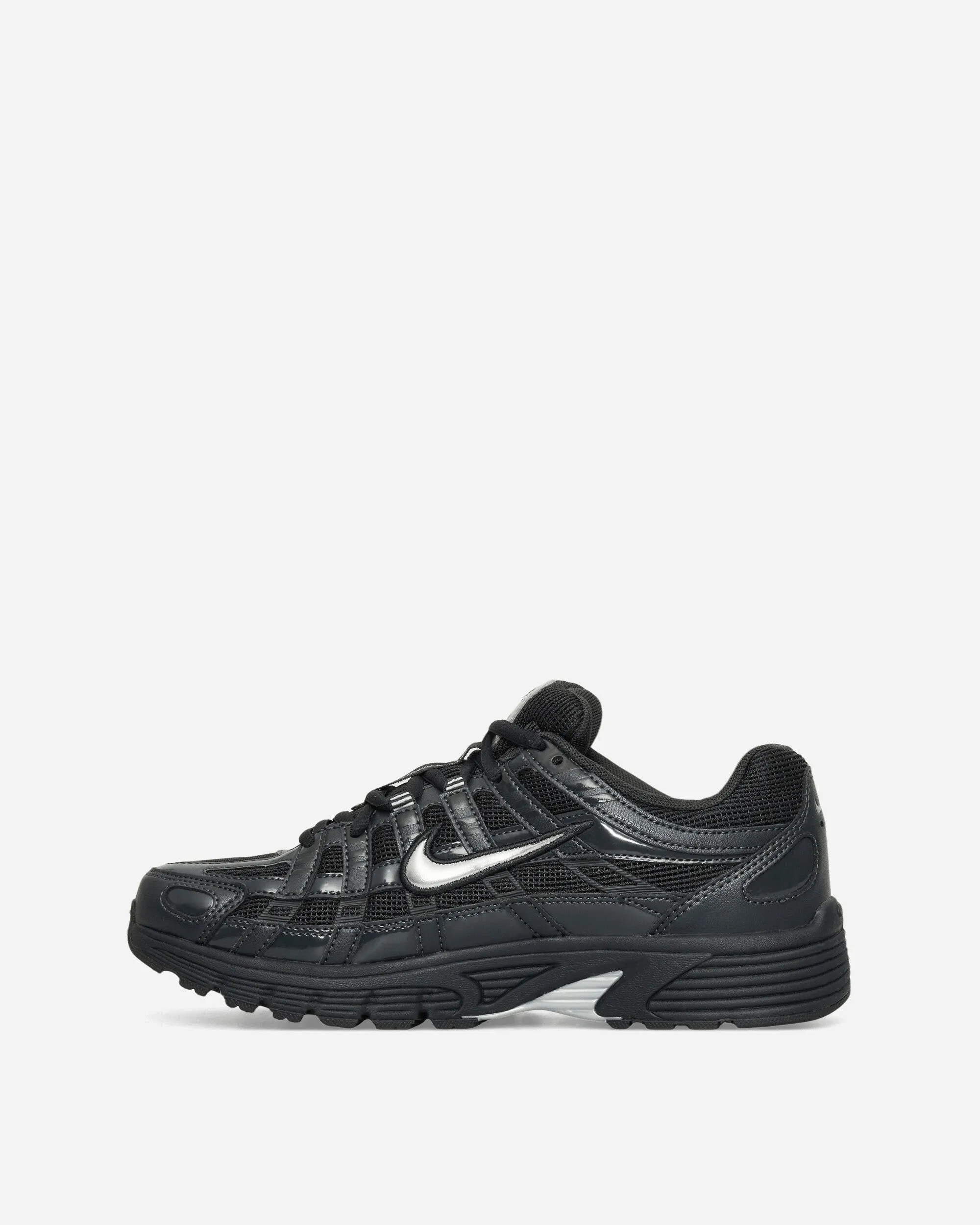 Women's P-6000 Sneakers Off-Noir / Metallic Silver Sleek Wear