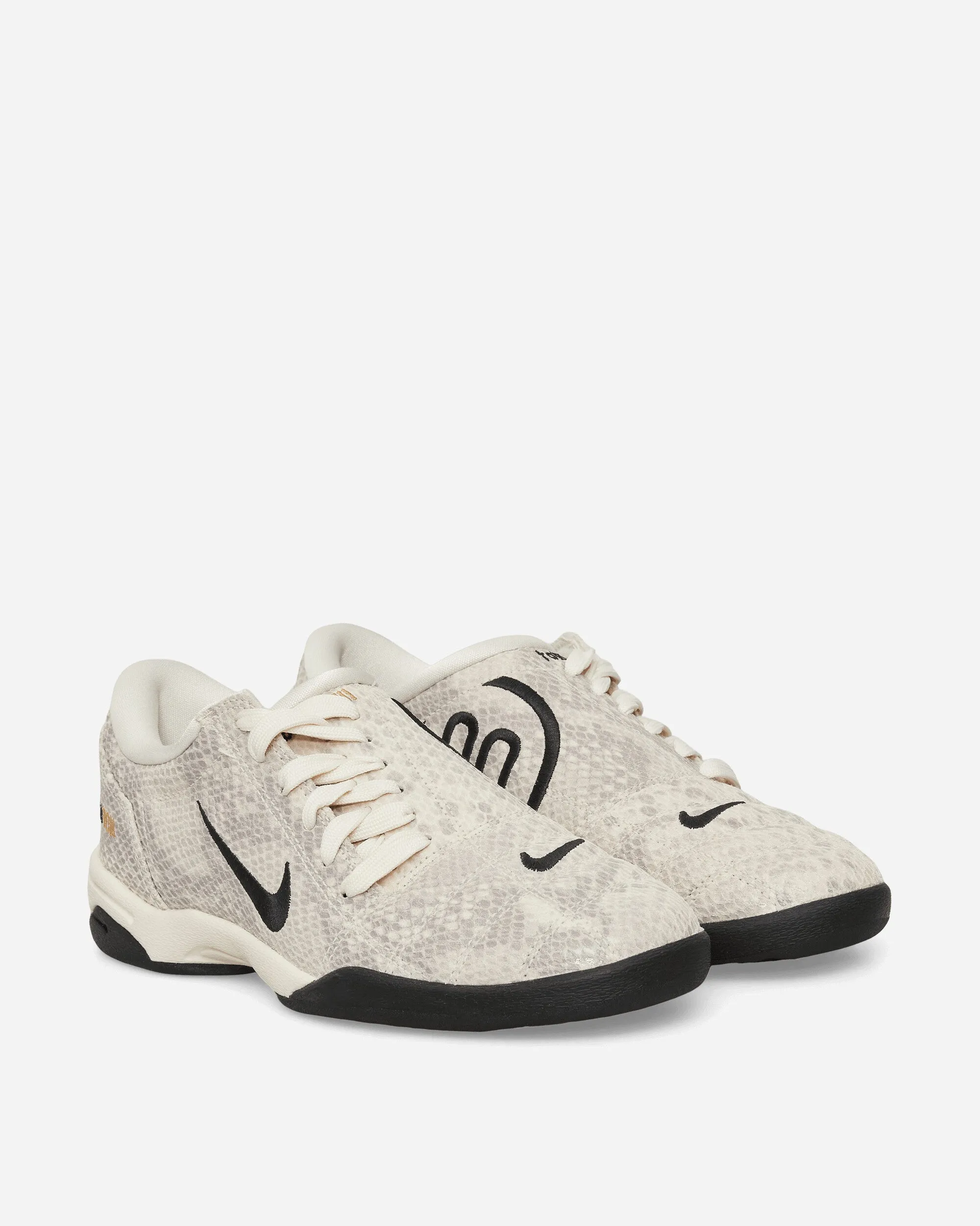 Vulcanized Sole Women's Total 90 Sneakers Pale Ivory / Black