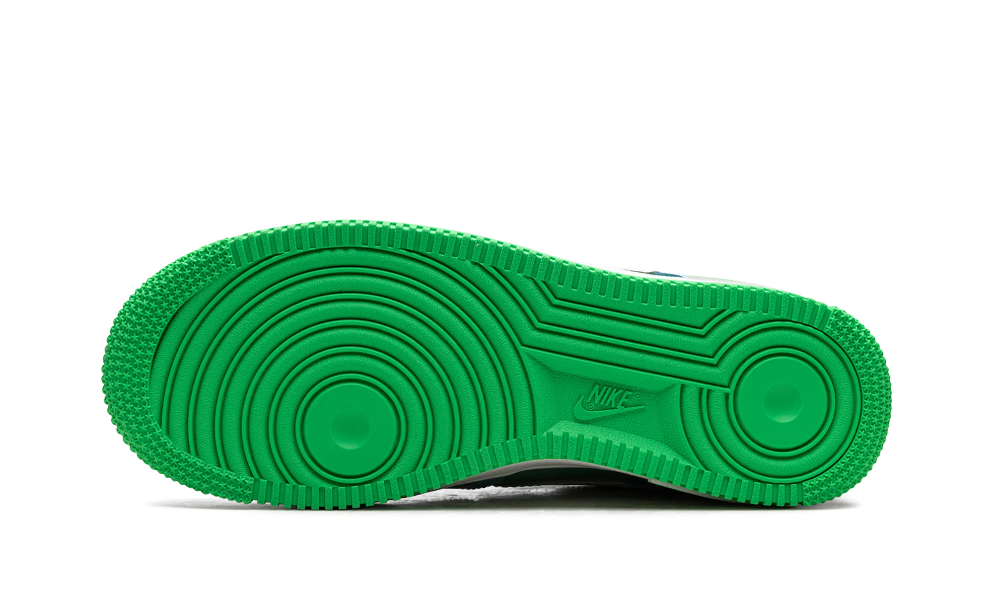 Flexible sole construction lace up closure Air Force 1 Low '07 "Aquarius Blue Vapor Green"