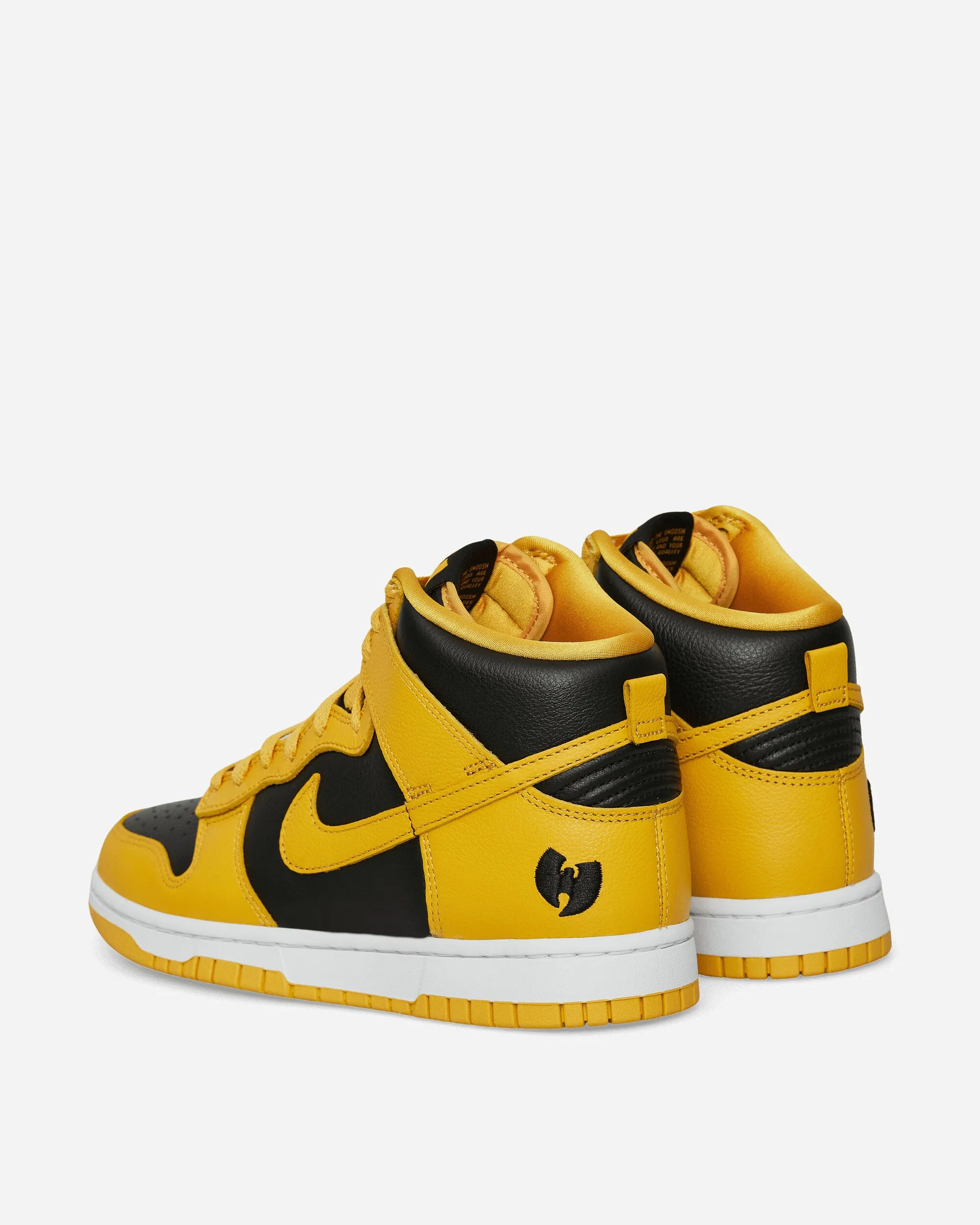 Wu-Tang Clan Dunk High Sneakers Black / Pollen Flex groove
