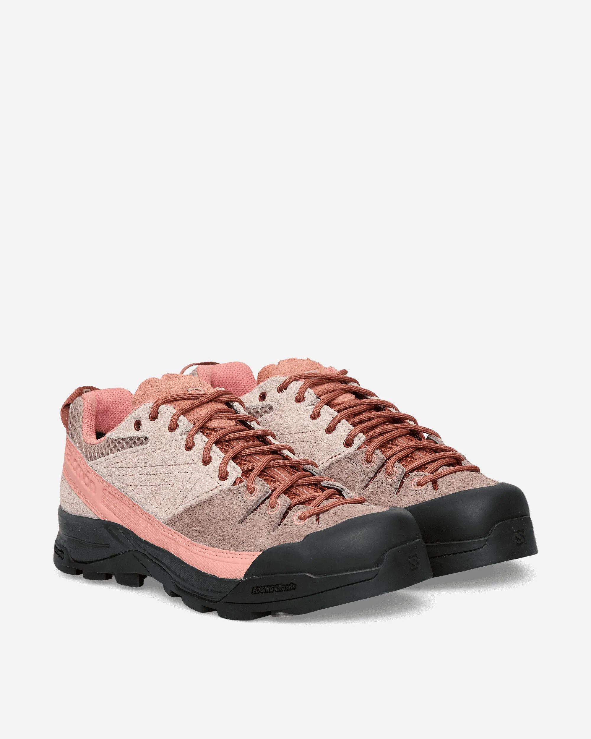 Breathable Upper X-ALP Suede Sneakers Etherea / Russet / Hyma Pink