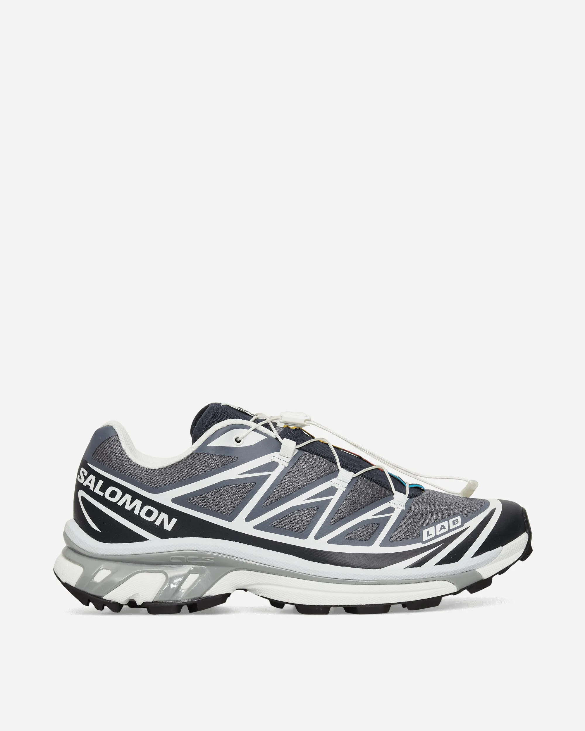 Running Capability Stretch Fabric XT-6 Sneakers Grisaille / Blue Nights / Quarry