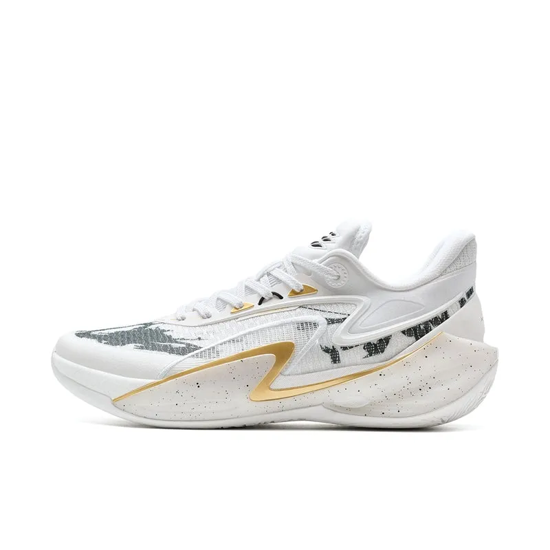 XTEP Men's Youyun 9 Basketball Shoes Traction Pod Configuration Unibody Upper Design
